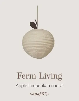 Aanbieding: Apple lampenkap naural