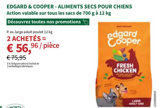Offre: Aliments secs pour chiens