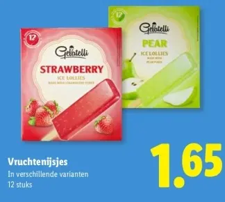 Aanbieding: Vruchtenijsjes