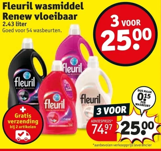 Aanbieding: Wasmiddel Renew vloeibaar