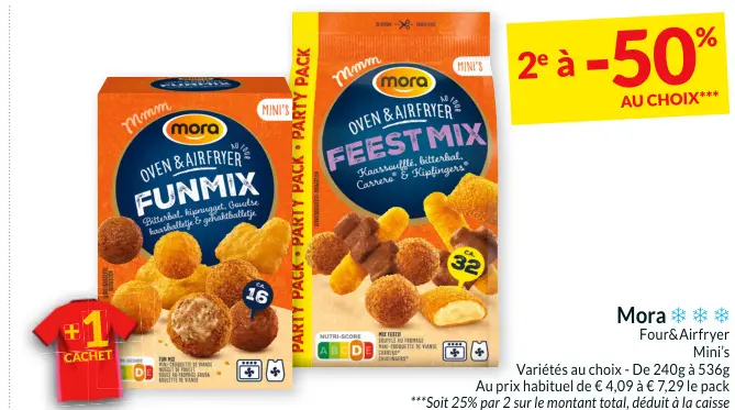 Offre: Mora Four&Airfryer Mini's