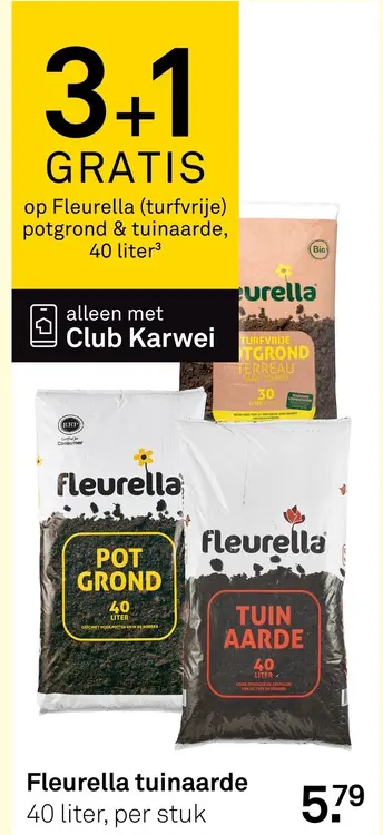 Aanbieding: Fleurella tuinaarde