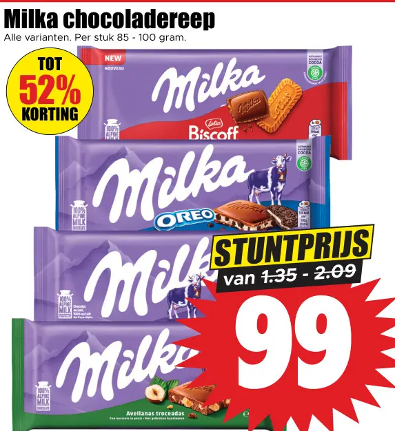 Aanbieding: chocoladereepq