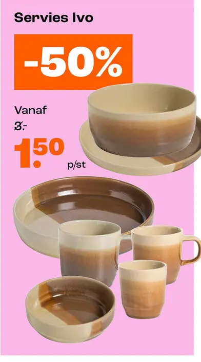 Aanbieding: Servies Ivo