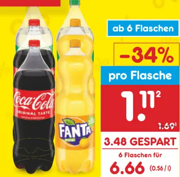 Aanbieding: Coca-Cola, FANTA