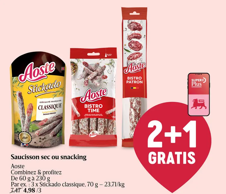 Offre: Aoste Bistro Patron