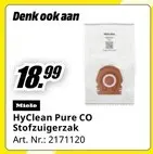 Promotie: HyClean Pure CO Stofzuigerzak