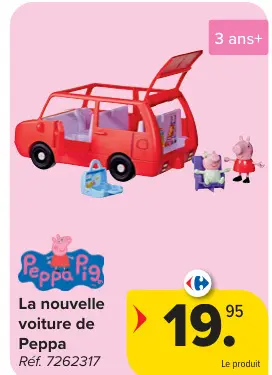 Offre: La nouvelle voiture de Peppa