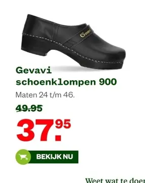 Aanbieding: Gevavi schoenklompen 900