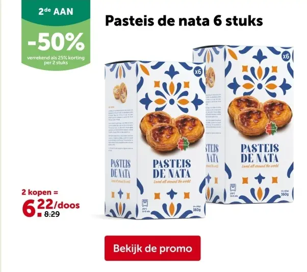Promotie: Pasteis de nata