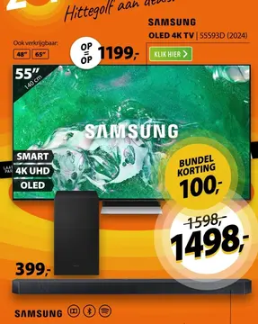 Aanbieding: Samsung oled 4k tv