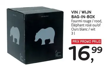 Offre: Vin/wijn bag-in-box