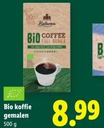 Aanbieding: Bio koffie gemalen