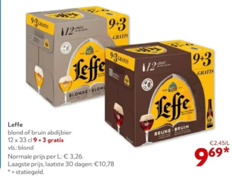Promotie: Leffe