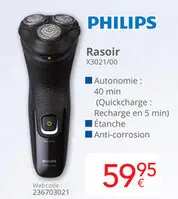 Offre: Rasoir X3021/00