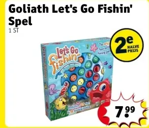 Promotie: Let's Go Fishin' Spel
