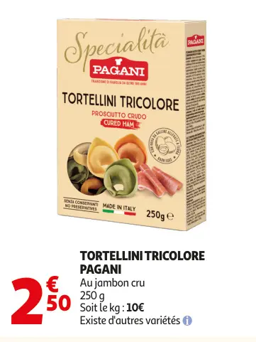 Offre: Tortellini tricolore