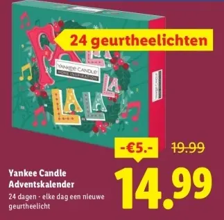 Aanbieding: Yankee Candle Adventskalender