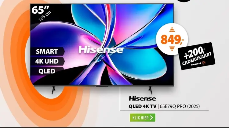 Aanbieding: Qled 4k tv 65e79q pro (2025)