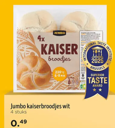 Promotie: Kaiserbroodjes wit