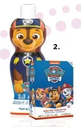 Aanbieding: Paw Patrol 2-in-1 Shower Gel & Eau de Toilette