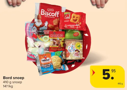 Aanbieding: Bord snoep