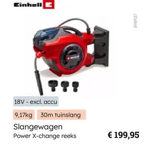 Aanbieding: Slangewagen