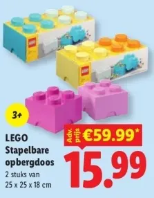 Aanbieding: Stapelbare opbergdoos