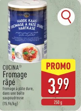 Offre: Fromage râpé