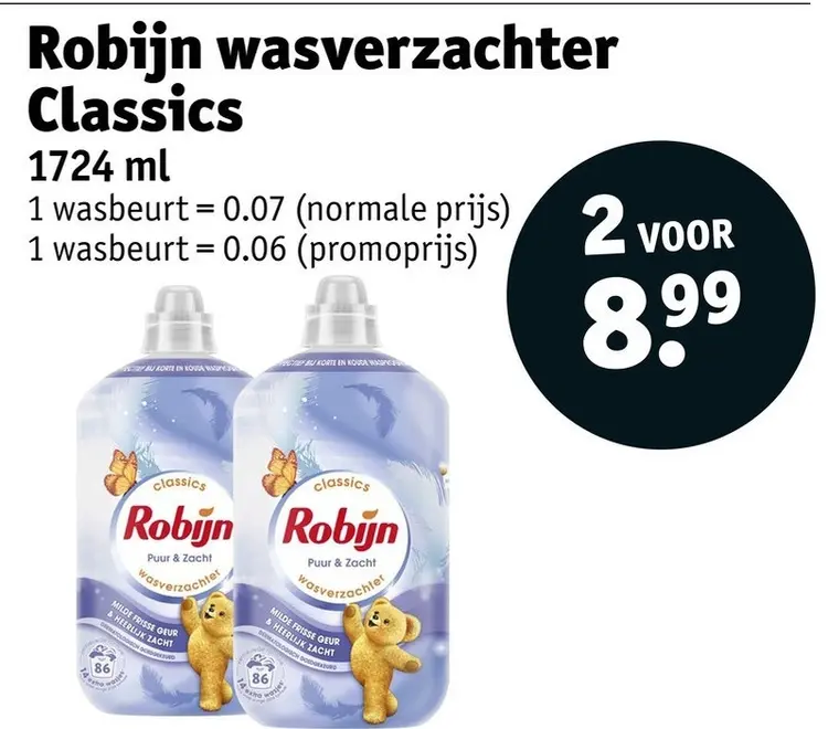 Promotie: Wasverzachter Classics