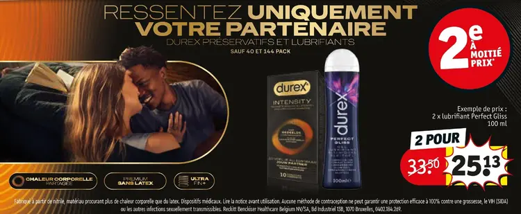 Offre: Préservatifs et lubrifiants