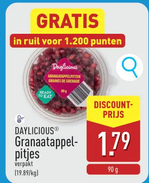 Promotie: Granaatappelpitjes