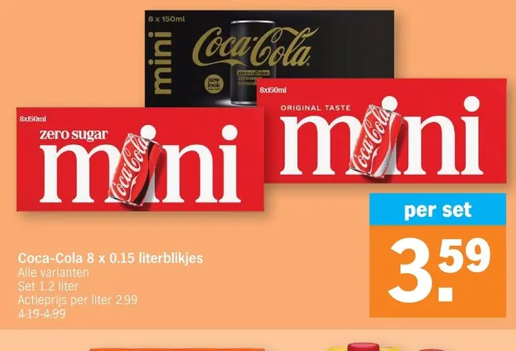 Promotie: Coca-Cola mini