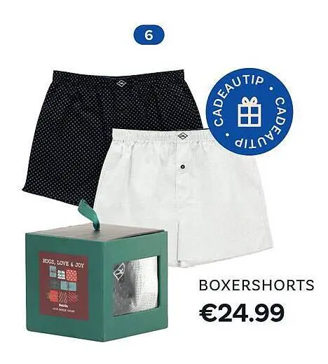 Promotie: Boxershorts