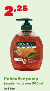 Aanbieding: Palmolive pomp jasmijn - citroen