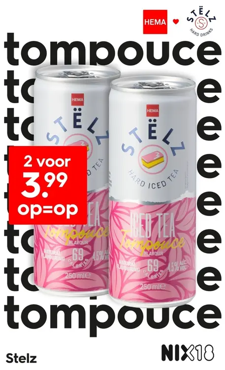 Aanbieding: STËLZ tompouce smaak