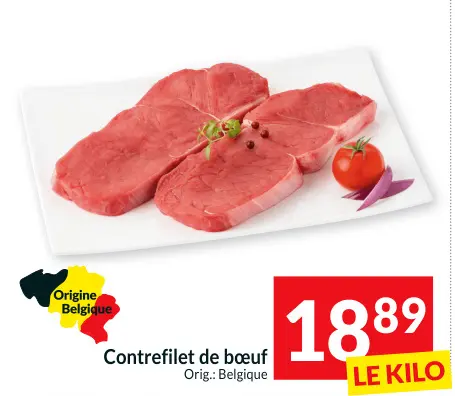 Offre: Contrefilet de bœuf