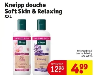 Aanbieding: Kneipp douche Soft Skin & Relaxing XXL