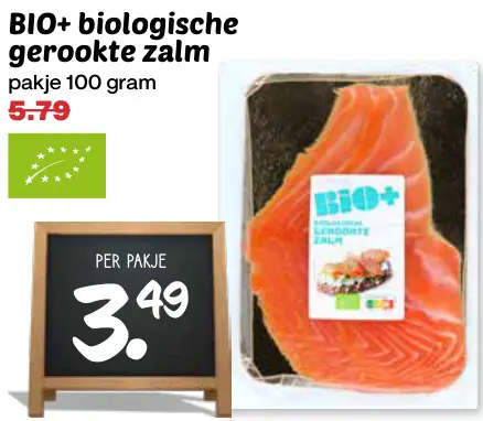 Aanbieding: Biologische gerookte zalm