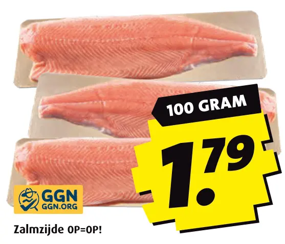 Aanbieding: Zalmzijde