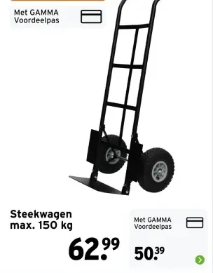 Aanbieding: Steekwagen