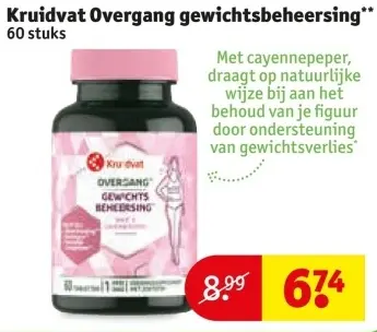Aanbieding: Overgang gewichtsbeheersing
