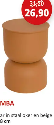 Promotie: Bijzettafel Palomba