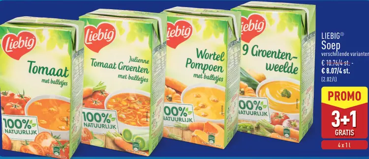 Promotie: LIEBIG Soep