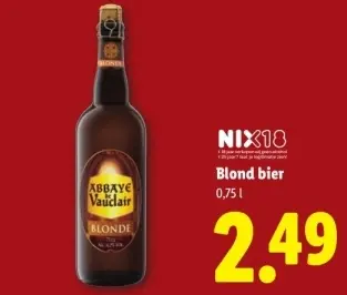 Aanbieding: Blond bier