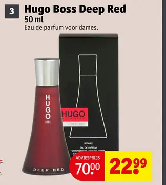 Aanbieding: Hugo Boss Deep Red