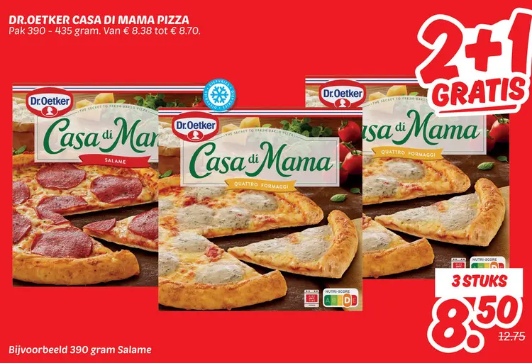 Aanbieding: Casa di mama pizza