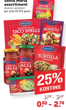 Aanbieding: Santa Maria assortiment