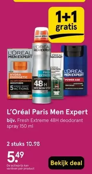 Aanbieding: L'Oréal Paris Men Expert