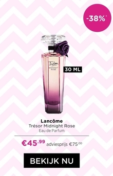 Aanbieding: Lancôme Trésor Midnight Rose Eau de Parfum